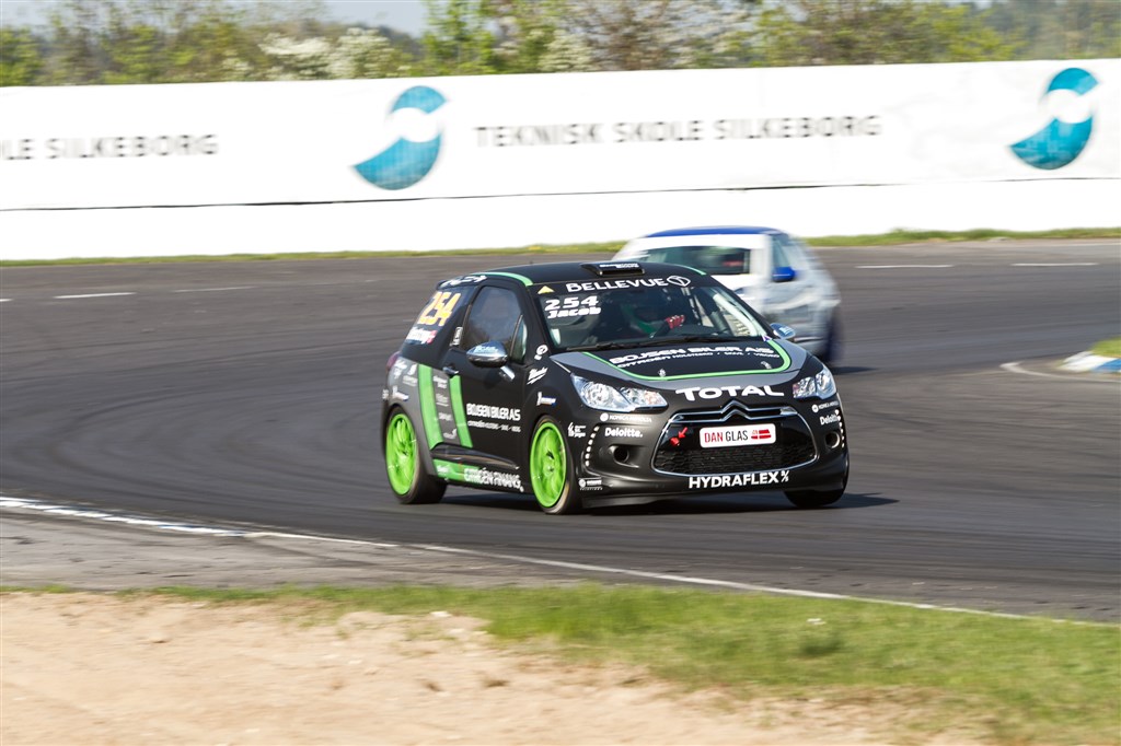 Jacobs Citroën DS3 Cup-bil er inspireret af Viborg FF’s logo
(Foto: Gripping Media)